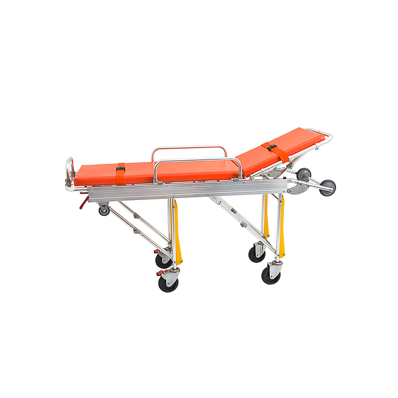 Stretcher trolley for ambulance