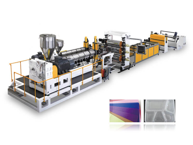 PE/TPO/EVA/PVC Waterproof Geomembrane Sheet Production Line